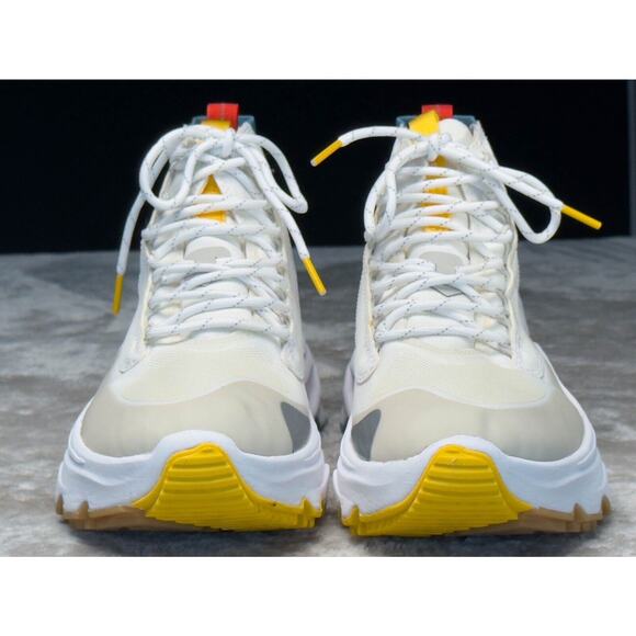 Sorel Kinetic Breakthru Venture Mid Waterproof White Moonstone Sneaker Womens 10 - Picture 2 of 16